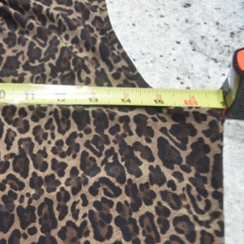 CHAPS  Ralph Lauren Sleeveless   Animal Print  Size S
